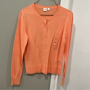 Gap coral cardigan